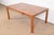 Wood Milo Baughman for Thayer Coggin Patchwork Burl Wood Parsons Extension Dining Table, Newly Refinished For Sale - Image 7 of 12