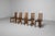 Wood Dining Chairs by Edoardo Landi for Studio D, Italy, 1973, Set of 5 For Sale - Image 7 of 18