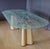 1970s Vintage Dining Table with Broken Glass Effect Top, 1970 For Sale - Image 5 of 16