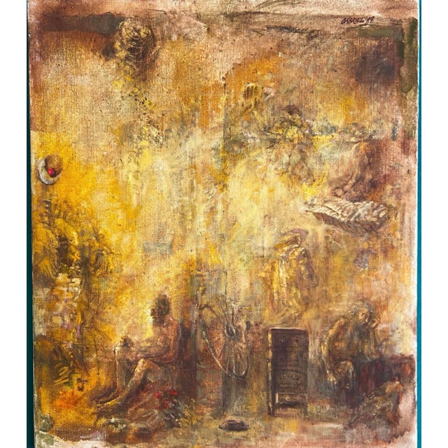 Gabriel Jozsef, Hungary, 1989, Oil Landscape For Sale - Image 12 of 12