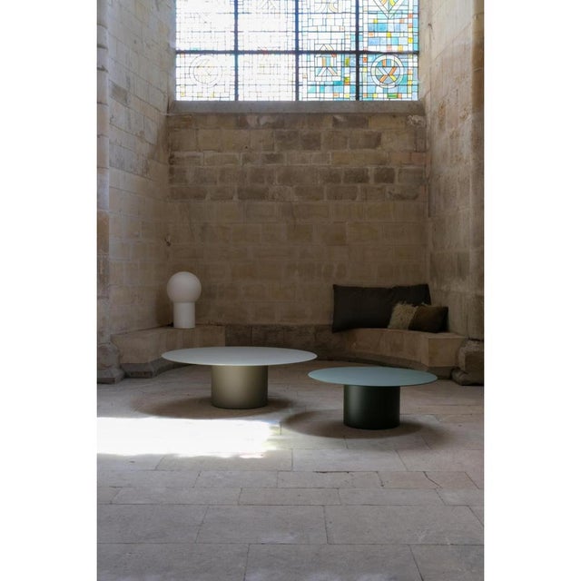 Gipsy 110 Low Basse Metal Table by Laurence Du Tilly For Sale - Image 4 of 18