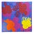After Andy Warhol, Big Purple Flowers, 1980s, Limited Edition Lithograph For Sale