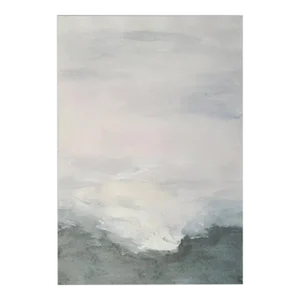 "Winter Sky" Original Abstract Landscape Original Painting by KR Moehr