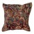 Pillow W/Antique Persian Rug Fragment, 1'4" X 1'4" For Sale