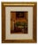 Alexander Sergheev, A French Room, Oil on Board, 1990s, Framed For Sale