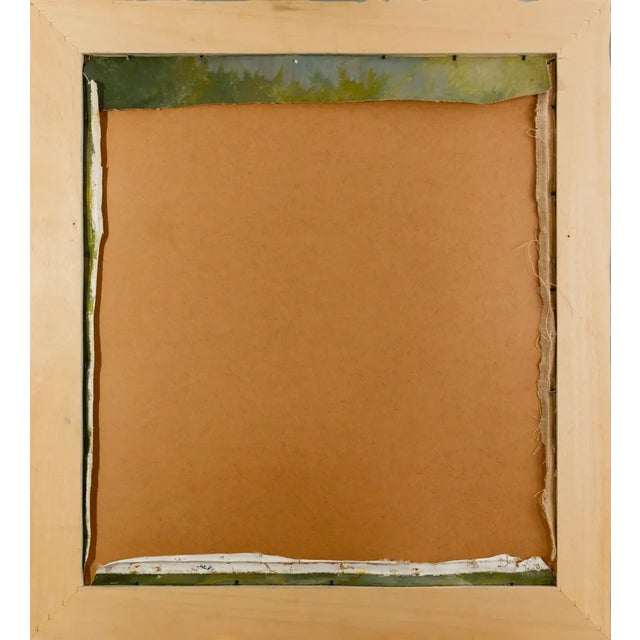 Woman with Blue Hat, Oil on Canvas, 1960s For Sale - Image 4 of 5