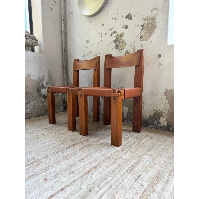S11 Chairs by Pierre Chapo, 1960s, Set of 2 For Sale - Image 6 of 18
