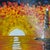 Textile Original Lighthouse Sunset Painting Signed For Sale - Image 7 of 11