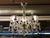 Clear Crystal and Glass Light Fixture, 1970s For Sale - Image 6 of 6
