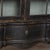 19th Century Danish Black Painted Oak Display Cabinet Vitrine Bookcase For Sale - Image 11 of 16
