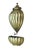 French Country Antique Italian Hammered Ribbed Brass Lavabo Water Fountain Cistern & Basin For Sale - Image 3 of 18