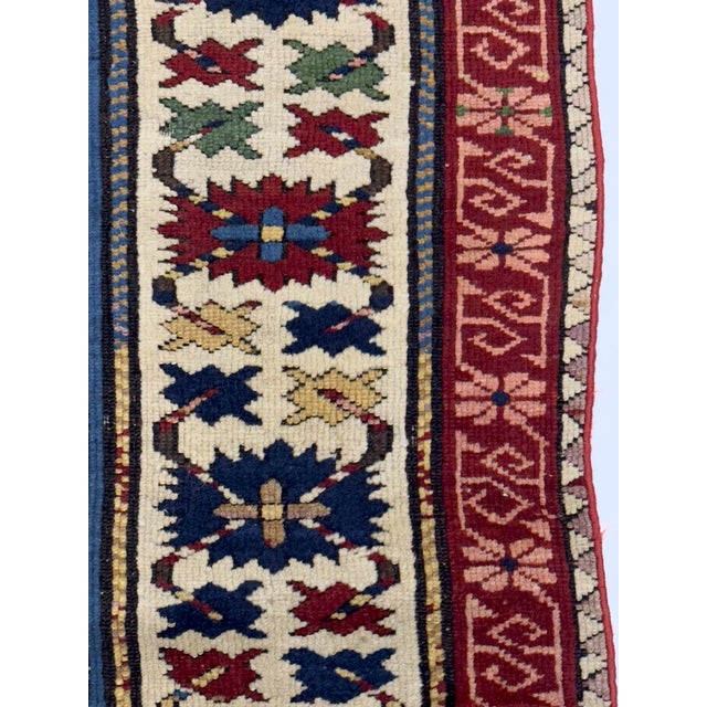 Asian Antique Antique Kuba Zehour Rug 2’11" X 5’5” For Sale - Image 3 of 7