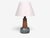 1960s Mid-Century Modern Michael Andersen & Søn, Table Lamp, Brown and Blue Stoneware For Sale - Image 4 of 10