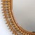 Brown Vintage Italian Rattan Wall Mirror, 1960s For Sale - Image 8 of 11