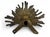 Metal 19th Century Bronze Cherub Head With Radiating Sunburst Halo, Ecclesiastical Fragment For Sale - Image 7 of 8