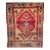 19th Century Handwoven Anatolian Village Area Rug, Wool, Vegetable Dyed' 4' x 5' For Sale