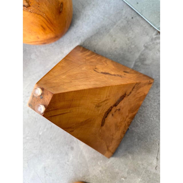 Wood and Glass Coffee Table attributed to Metafora, 1960s For Sale - Image 18 of 18