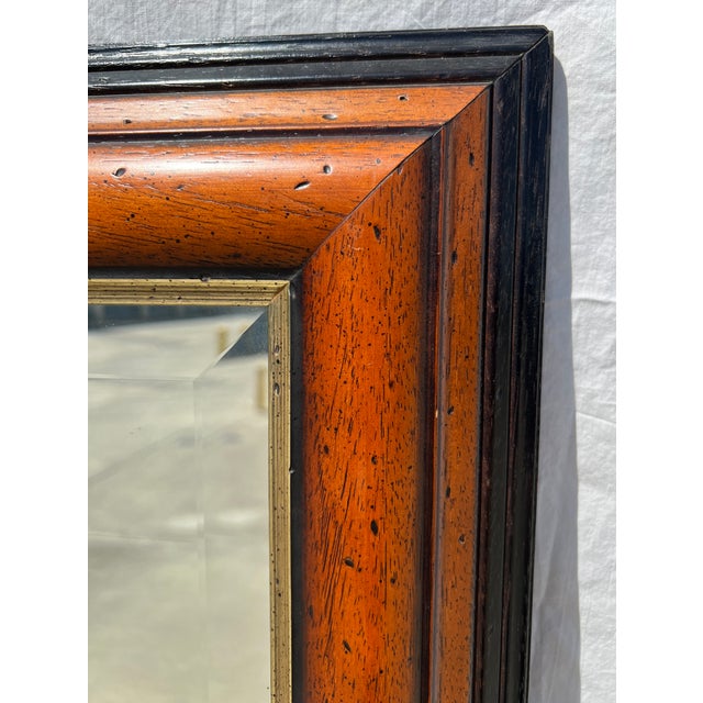 Rustic Distressed Tuscan-Style Full-Length Floor Mirror For Sale - Image 3 of 16