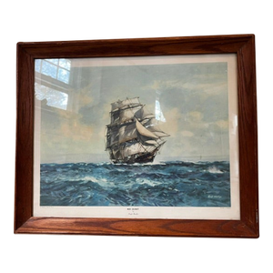 Vintage Print Titled "Red Jacket" by Artist Hugh Knollys