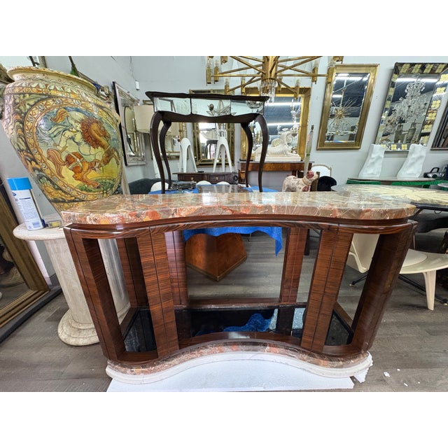 1950s Italian Modern Console Table Designed by Osvaldo Borsani For Sale - Image 13 of 14