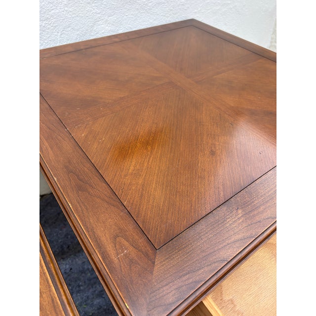 Vintage Pair of Hekman Side / End Tables For Sale - Image 10 of 12
