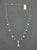 Modern 2.85 Ct Rose Cut Diamond Necklace For Sale - Image 3 of 9