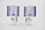 Mid-Century Modern Vintage Mid Century Modern Amethyst Wall Sconces Silver Lights | Fixtures Bedside Purple French Ice Glass - a Pair For Sale - Image 3 of 9