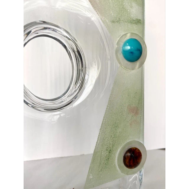 Vase - Anatole Riecke Glass Sign H40XL20XP6CM Circa 1939 Anatole Riecke is a Russian artist, located in Paris. He was...