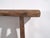 Wood Small Antique Wooden Bench For Sale - Image 7 of 9