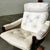 Armchair with footrest, swivel, with three reclining positions for reading, watching TV, etc. Made in Norway by Söda...