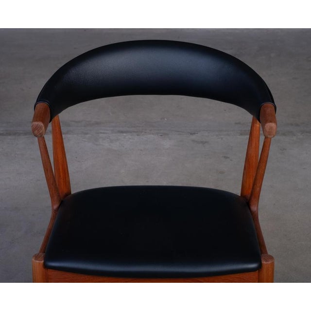 1960s Modern Danish Teak Armchair by Johannes Andersen, 1960s For Sale - Image 5 of 11