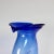 Mid-Century Modern Cobalt Blue Pinched Blown Glass Pitcher For Sale - Image 3 of 13