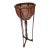 Vintage Wicker Cane Plant Stand For Sale