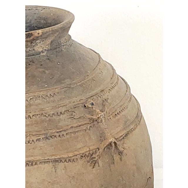 Large Indonesian Earthenware Water Jug, 19th Century or Earlier For Sale - Image 4 of 12