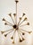 Metal Sputnik 18-Light Hanging Lamp in Brass For Sale - Image 7 of 18