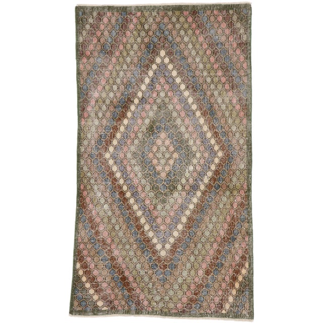 Vintage Turkish Sivas Rug, 03'09 X 06'04 For Sale - Image 10 of 10