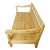 Wood Contemporary Teak Outdoor Club Bench For Sale - Image 7 of 8