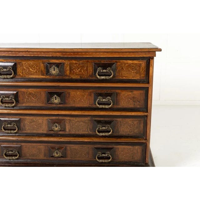 18th Century Italian Walnut Chest of Drawers For Sale - Image 10 of 12
