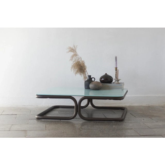 Mid-Century Modern Coffee Table by Chiaramonte & Marin for Emu, Italy, 1980s For Sale - Image 3 of 7