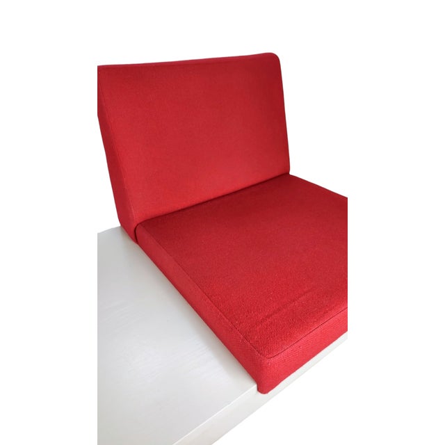 Mid-Century One-Seater Sofa with Table, 1970s For Sale - Image 4 of 8