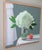 French Country White Hydrangea and a Peach by Anne Carrozza Remick For Sale - Image 3 of 7