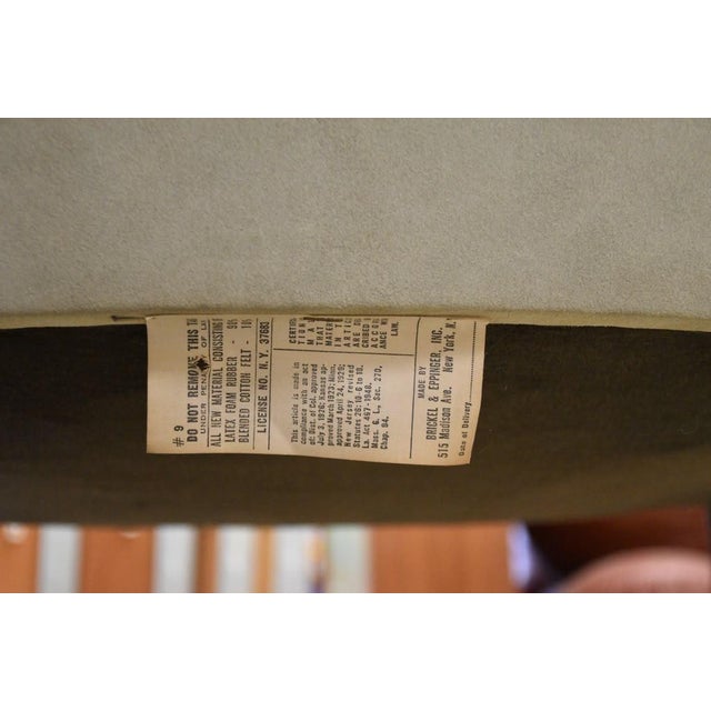 1970s Ward Bennett for Brickel Associates Banker Chairs - Set of 4 For Sale - Image 10 of 10