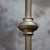 French Brass and Holophane Glass Pendant Light For Sale - Image 6 of 9