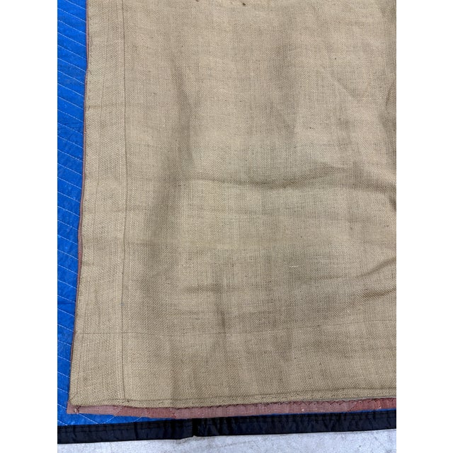Large Antique Handwoven Floral French Aubusson Tapestry For Sale - Image 13 of 14