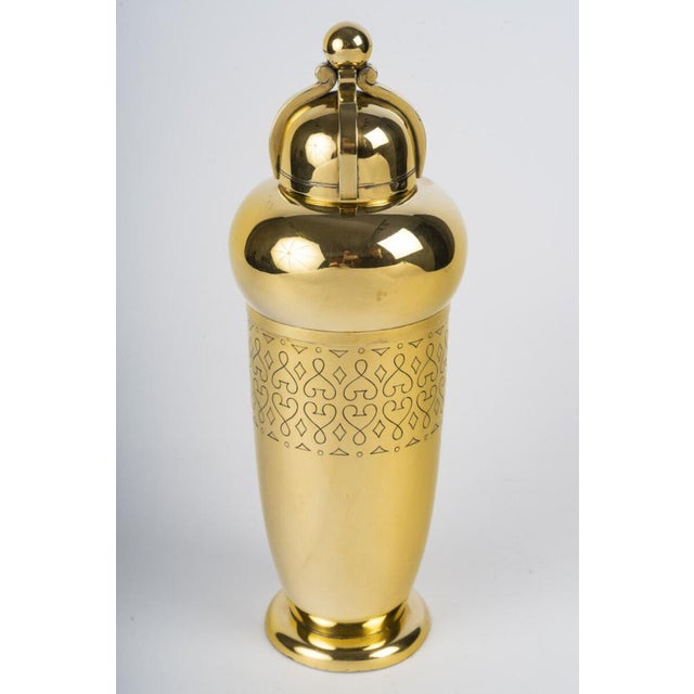 20th Century Art Deco Shaker in Vermeil from Tetard Frères, 1930s For Sale - Image 18 of 18