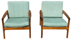 Set of Teak Chairs by Hans Olsen attributed to Juul Kristensen, 1960s