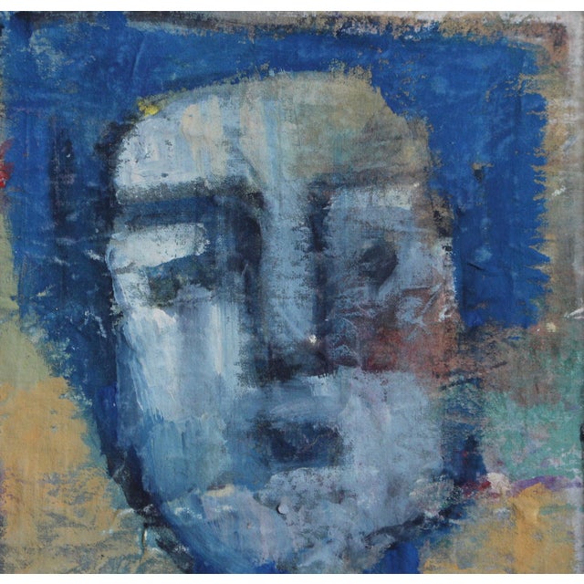 Florentine School Artist, Hidden Portraits XIX, 1990s, Acrylic on Canvas, Framed For Sale - Image 4 of 11