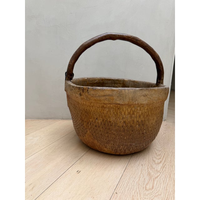 This is a primitive basket