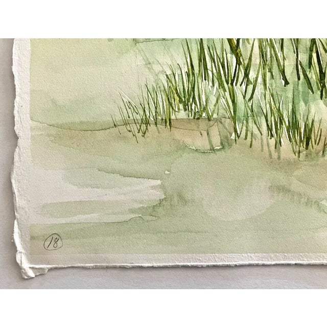 Up for sale is this charming pair of watercolor illustrations of a winsome pup in pursuit of a pheasant. We suspect,...