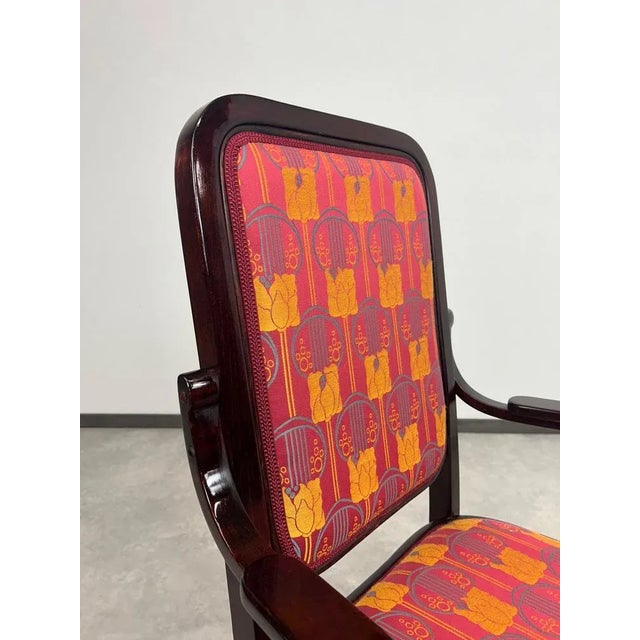 Wood Art Nouveau Desk Chair by Gustav Siegel for Thonet, 1890s For Sale - Image 7 of 13